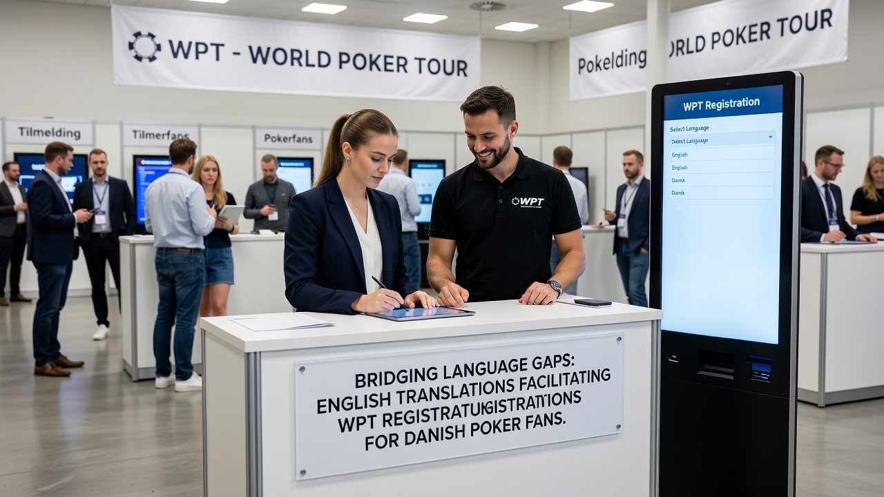 Oversættelsesproces for WPT-registrering blandt danske pokerspillere